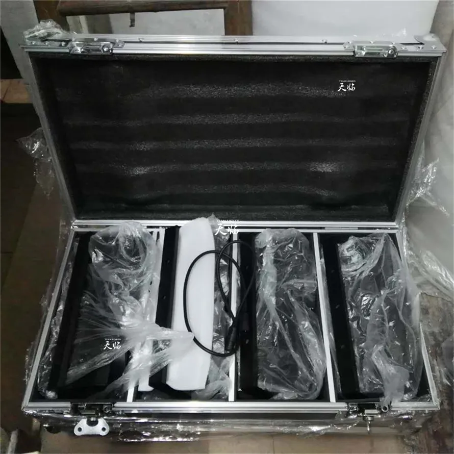 4 шт./лот) 2*100 Вт COB 2 глаза светодиодный светильник заливающего света с Flycase