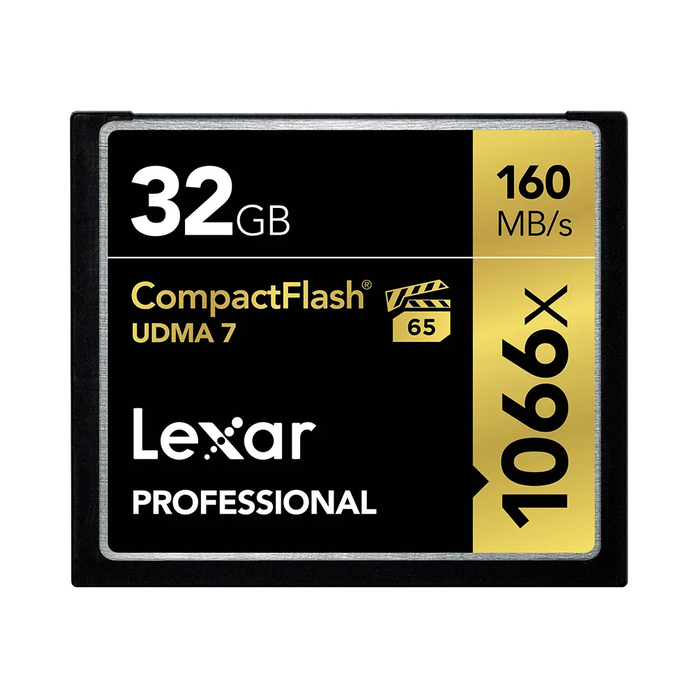 Lexar Tarjeta de memoria UDMA 7 128 gb CF 1066x32 gb hasta 160 МБ/с. cfast 64 gb tarjeta de flash compacta para vatideo Full HD/3D