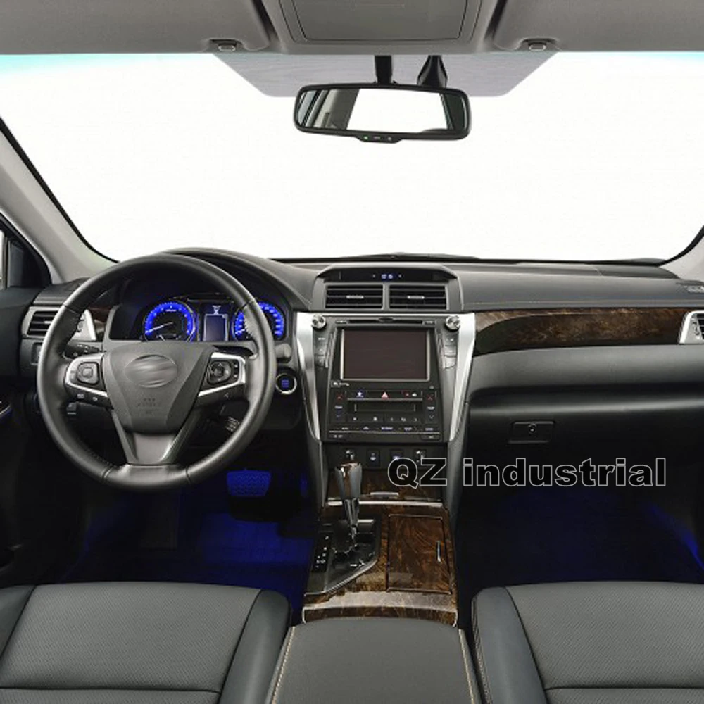 Sale QZ industrial HD 10.2" Android 8.1 T3 Car DVD for Toyota Camry 55 2015 with 3G 4G WIFI GPS BT Navigation stereoSWC Radio RDS Map 5