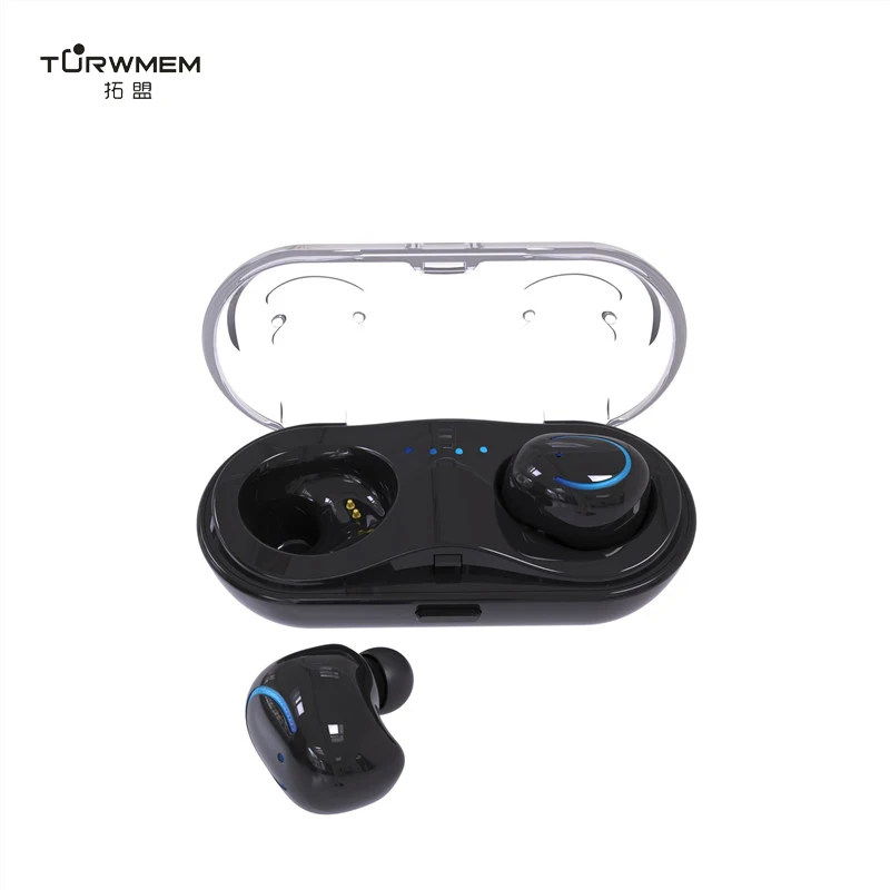 

TWS HBQ Q18 Wireless Bluetooth Earphone True Wireless Earbuds Stereo Headphone Earphone with Built-in HD Mic with Charging Case