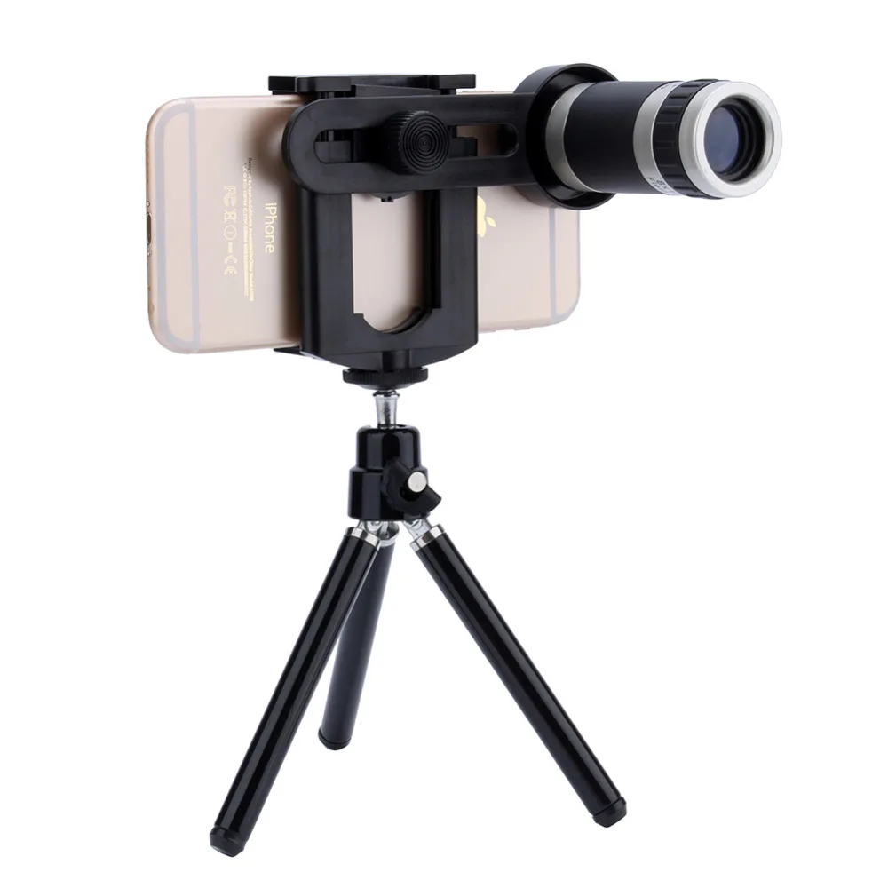 Universal 8x Zoom Telescope Camera Lens +Mobile Phone