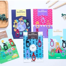 5 шт./компл. Kawaii Мини различные металлические закладки для книг подарок творческой подкачки индекс продукты канцелярские papelaria