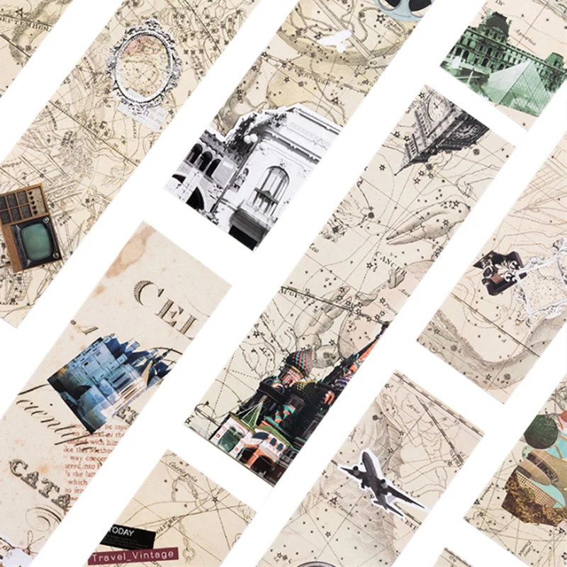 

30Pcs/pack Vintage Twilight Adventure Bookmark Paper Bookmark for book marker Gift School Office Stationery