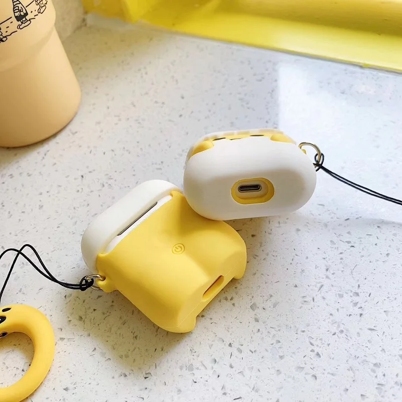 Мягкий силиконовый милый мультяшный стерео ленивый Gudetama Underdone/хорошо сделанные