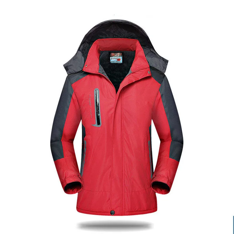 Ski Suit Thermal Snowboard Jacket Men Camping Clothes Equipment Winter Hooded Skiing Hiking Jackets Waterproof Windbreaker (16)