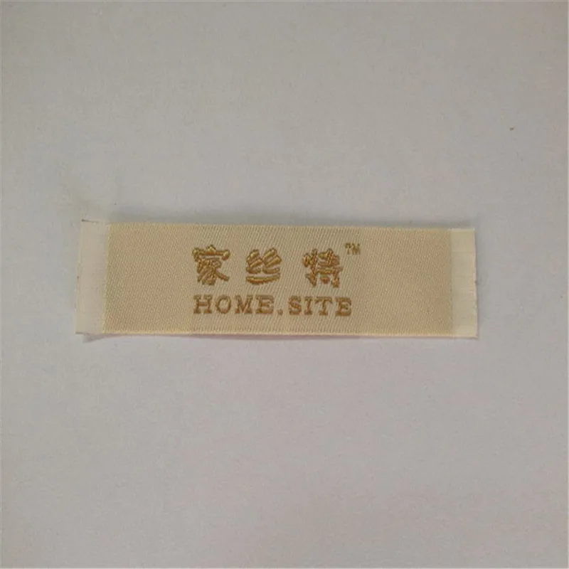 Custom weaving jacquard labels woven labelsin Garment Labels from Home