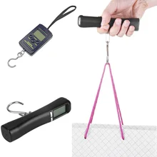 Цифровые весы для взвешивания с ЖК-дисплеем, рыболовные Весы для путешествий, багажа, багажа, чемодана, сумки, электронные весы, 40 кг/10 г