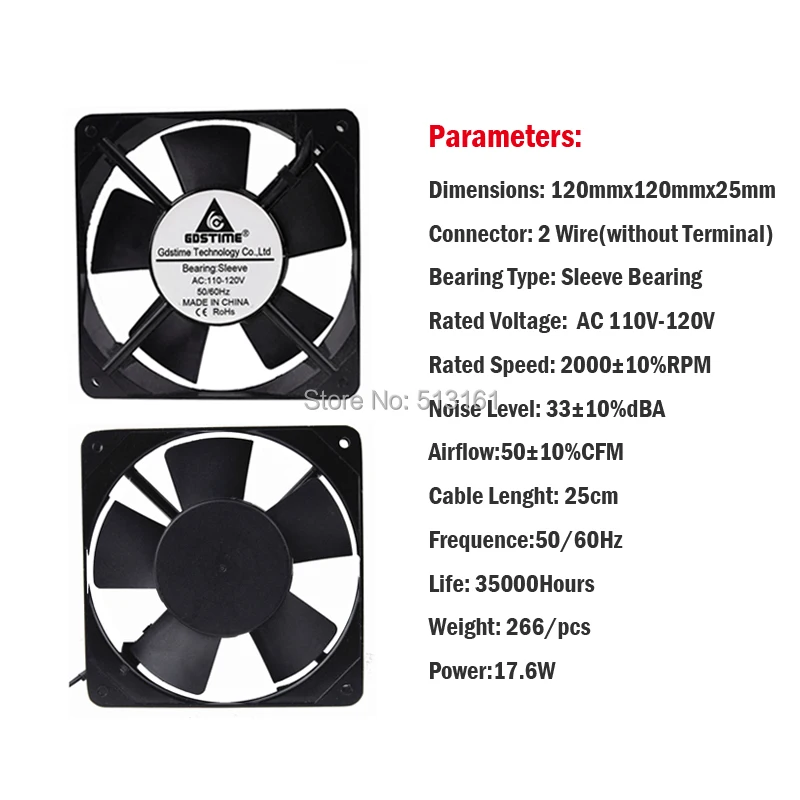 12025 110V  AC