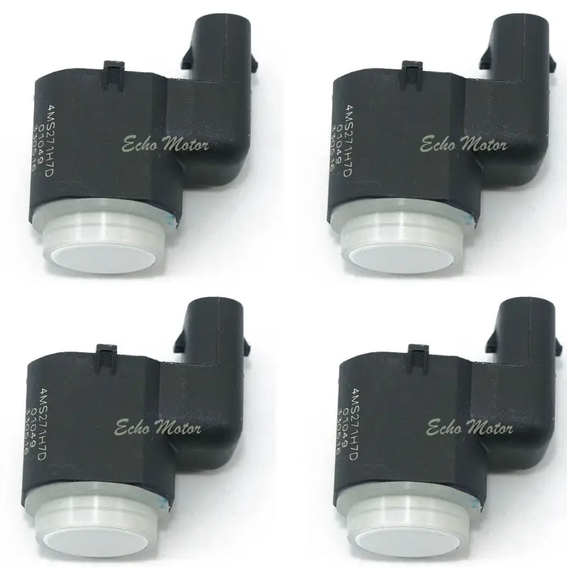 

NEW SET (4) 4MS271H7D PDC Parking Sensor Bumper reverse assist for Hyundai & KIA Genuine