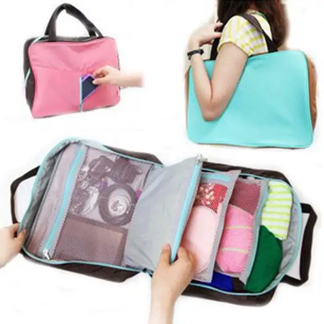 Travel Luggage Bag Multifunctional Storage Handbag Small Articles Travel Luggage Bag Multifunctional Storage Handbag Small Articles Clothes Organizer Computer Suitcase Las Pouch