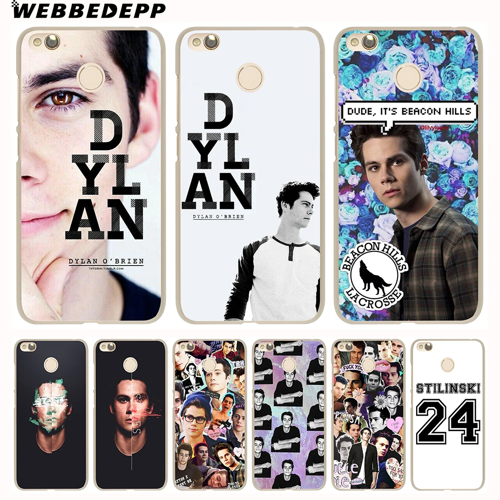 

WEBBEDEPP Teen Wolf Dylan Obrien Phone Case for Xiaomi Redmi 4X 4A 5A 5 Plus 6 Pro 6A S2 7 Note 5 6 7 8 Pro 4X Go Cover