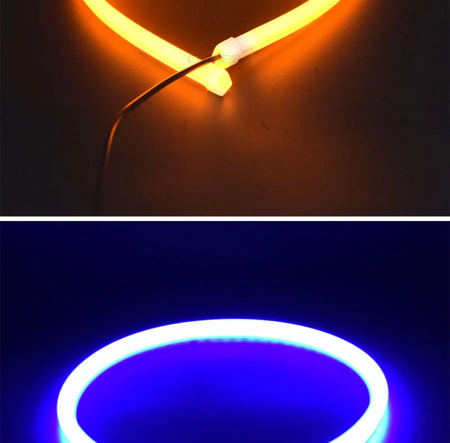 car daytime running lights auto drl lamp decor bulb signal lamp lighting (7)