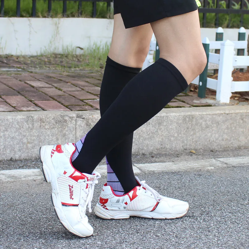 New Compression Socks High Elastic Sports Stocking Long Running Cycling