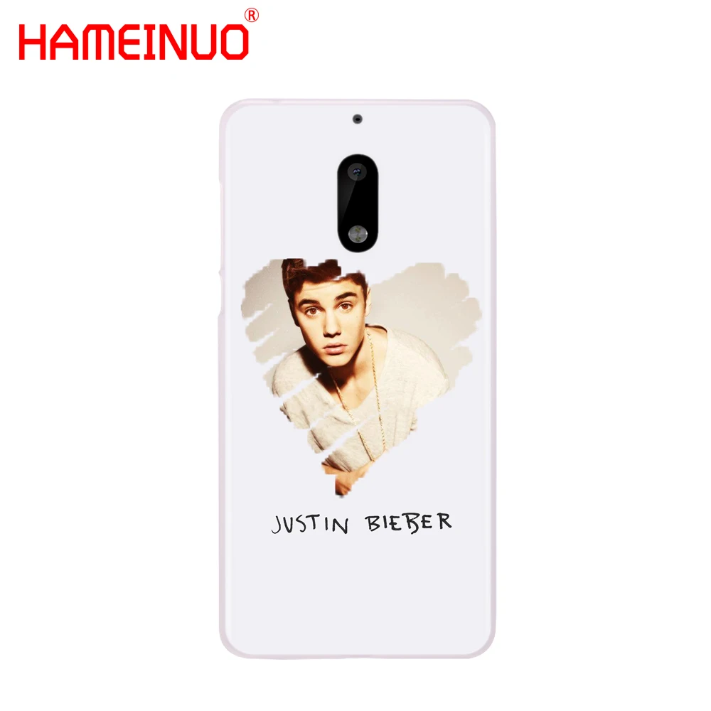 HAMEINUO Fashion JUSTIN BIEBER Super Star cover phone case for Nokia 9 8 7 6 5 3 Lumia 630 640 640XL 2018