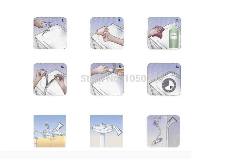 Strip, Banheira Seladora Surround, Banheira de Vaso