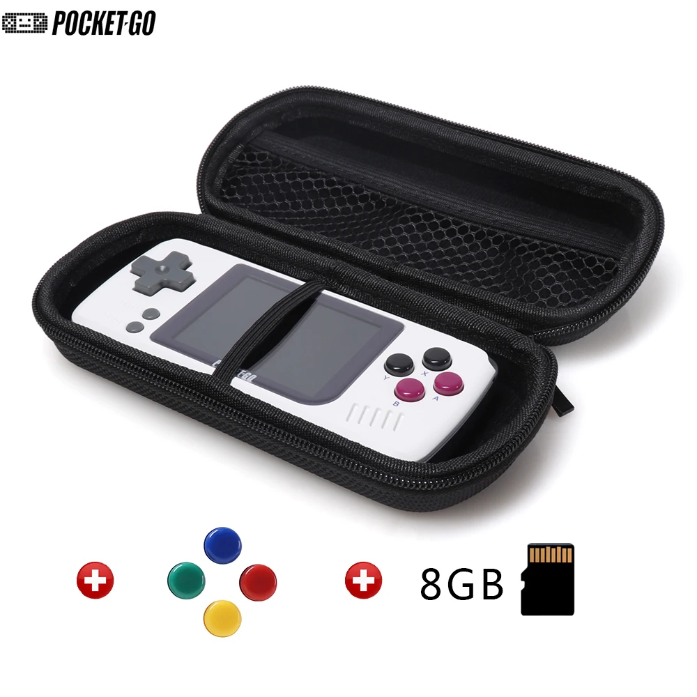 Video game console, PocketGo V1.3 CFW, Retro game console, Handle game players.