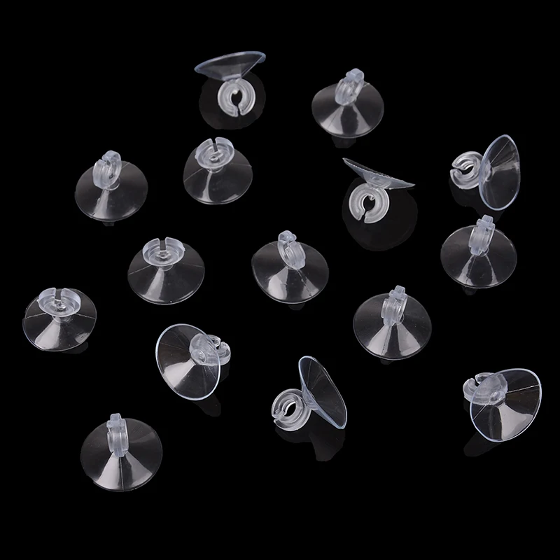 

5/10Pcs Pump Airline Tube Aquatic Pet Supplies Silicone Aquarium Sucker Suction Cup Holder Sucker for Fish Tank