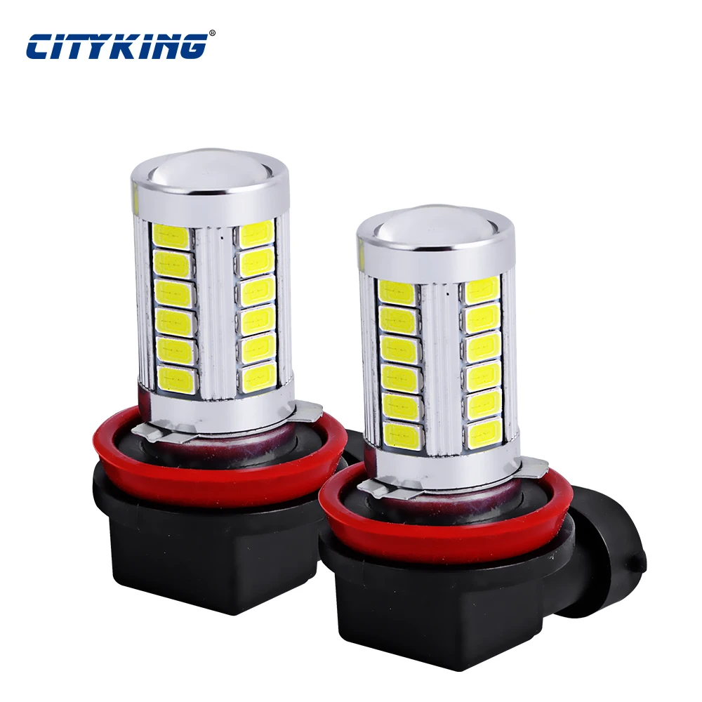 50 X H11 Led Bulb 30W High Power Ultra Bright 5730 5630 33smd led H11