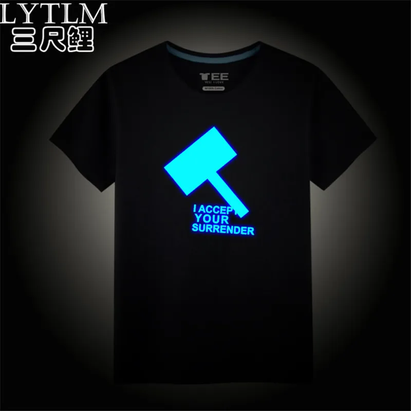 

LYTLM Marvel Thor Shirt Mens T Shirts Fashion 2018 Short Sleeve Retro Vintage T Shirt Rock Street Hip-hop Cartoon Tee Shirt