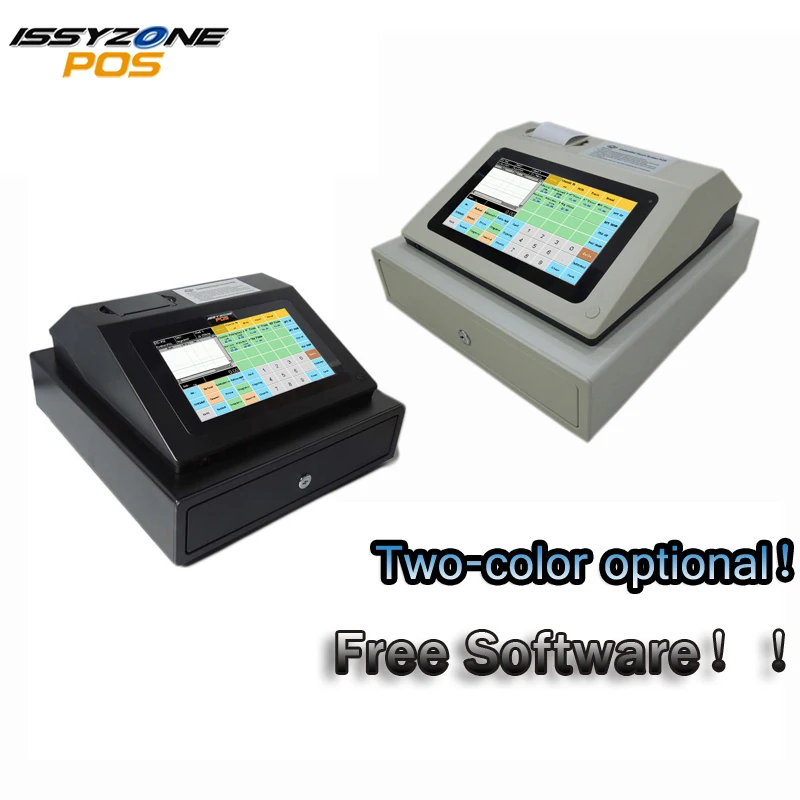 

IPCR004 Free Software Touch Screen Automatic Electronic Money Cash Register All in one POS for Restaurant/Drink/milk/tea Shop