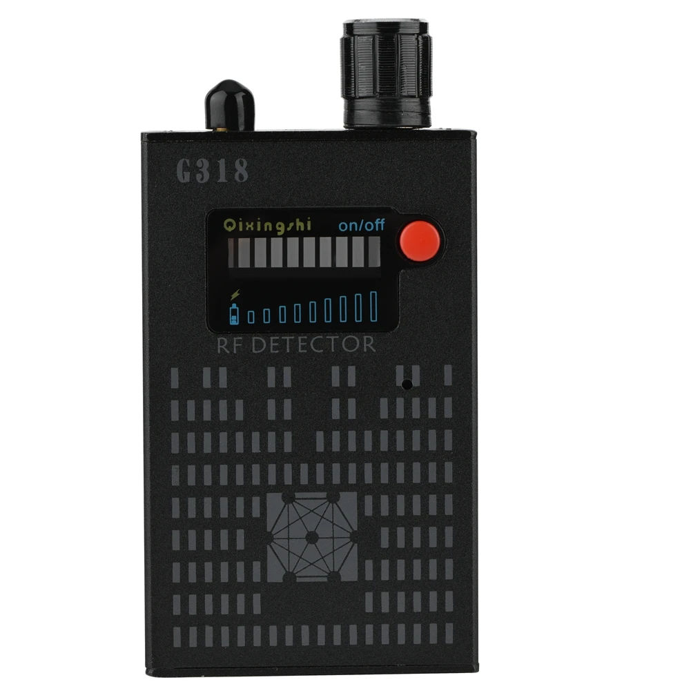 

Anti-Spy Amplification Signal Detector 1MHz-8GHz Frequencies Full Range Detector US Plug With Antenna