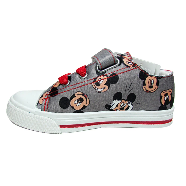 الربيع الخريف الفتيان حذاء قماش الاطفال حذاء كاجوال الأطفال رياضية الطفل تزلج الأحذية الدنيم ميكي الكرتون ميكي 4 إلى 11 سنوات