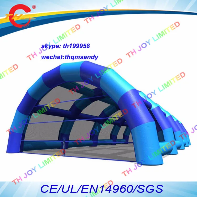 AIR до двери, 30*15*8 mH Надувные Теннисный корт крышка/Надувные спортивные воздушный купол палатки/надувной шатер