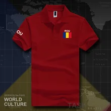 ROU мужские футболки поло с коротким рукавом, белые, брендовые, с принтом, для страны, хлопок, Национальный флаг, новая мода