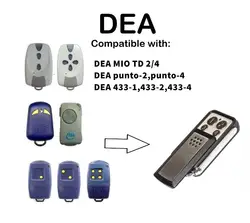 DEA 433-1433-2433-4 DEA Mio TD 2/4 пульт дистанционного управления гаражной дверью заменяемый Дубликатор бесплатная доставка контроллер гаражной двери