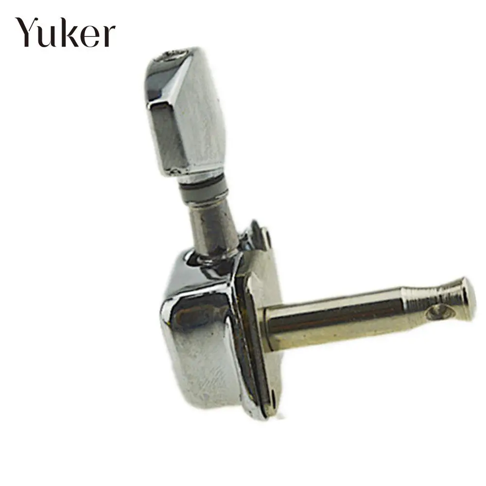Tuners Machine Heads Professional Semi Closed Accessories Guitar String Button Durable Silver Tuning Keys Classic | Спорт и