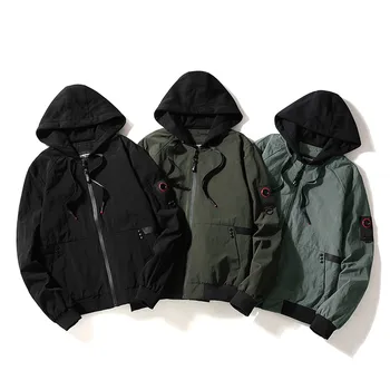 

JAYCOSIN 2019 TOP Men's Spring Autumn Casual Simplicity Style Hoodie Pure Color Sports Jacket Coat 12.24