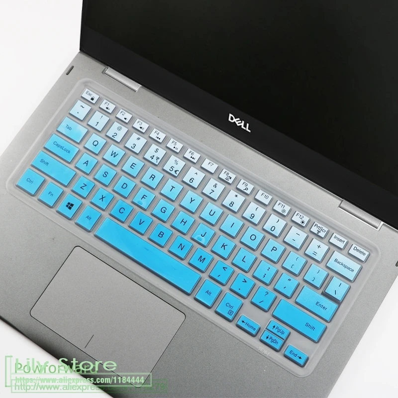 Для Dell Inspiron 14 дюймов 5000 серии 5482/5481(2 в 1) i5379 i5482 i5481 i5485 силиконовая клавиатура для ноутбука