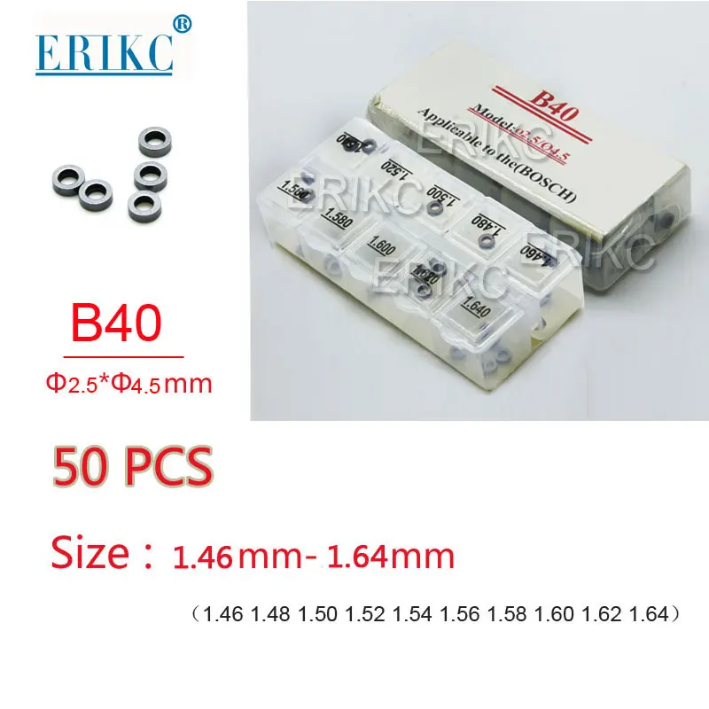 ERIKC B40 Common Rail Форсунка регулировочные прокладки и форсунки регулировки шайбы