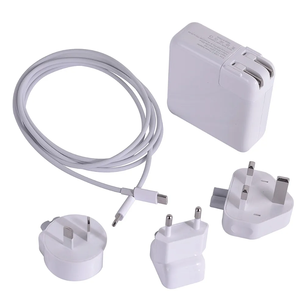 

original 61W/87W Laptop Power Adapter Type C USB-C port Charger without logo For Apple Macbook Pro 12" 13" 15" inch A1706 A1708