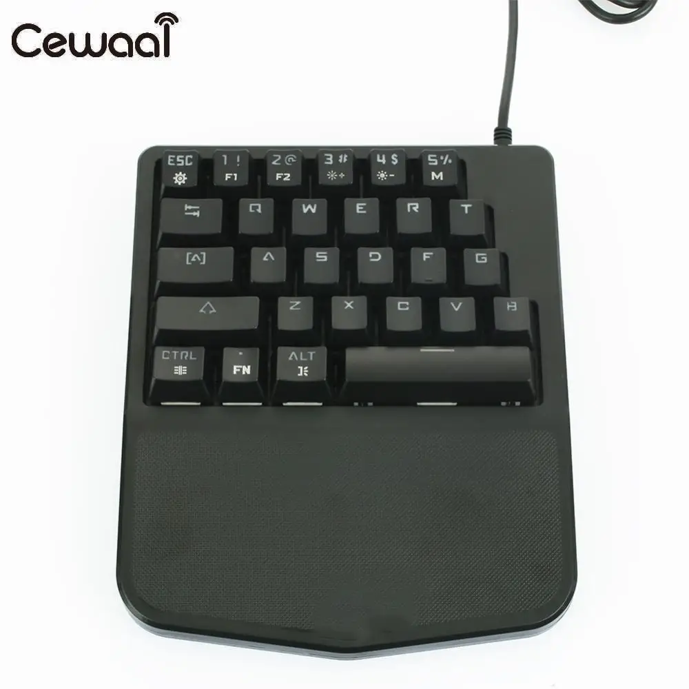 Brand New USB Keypad Luminous LED Backlit Gaming Floating One/Single