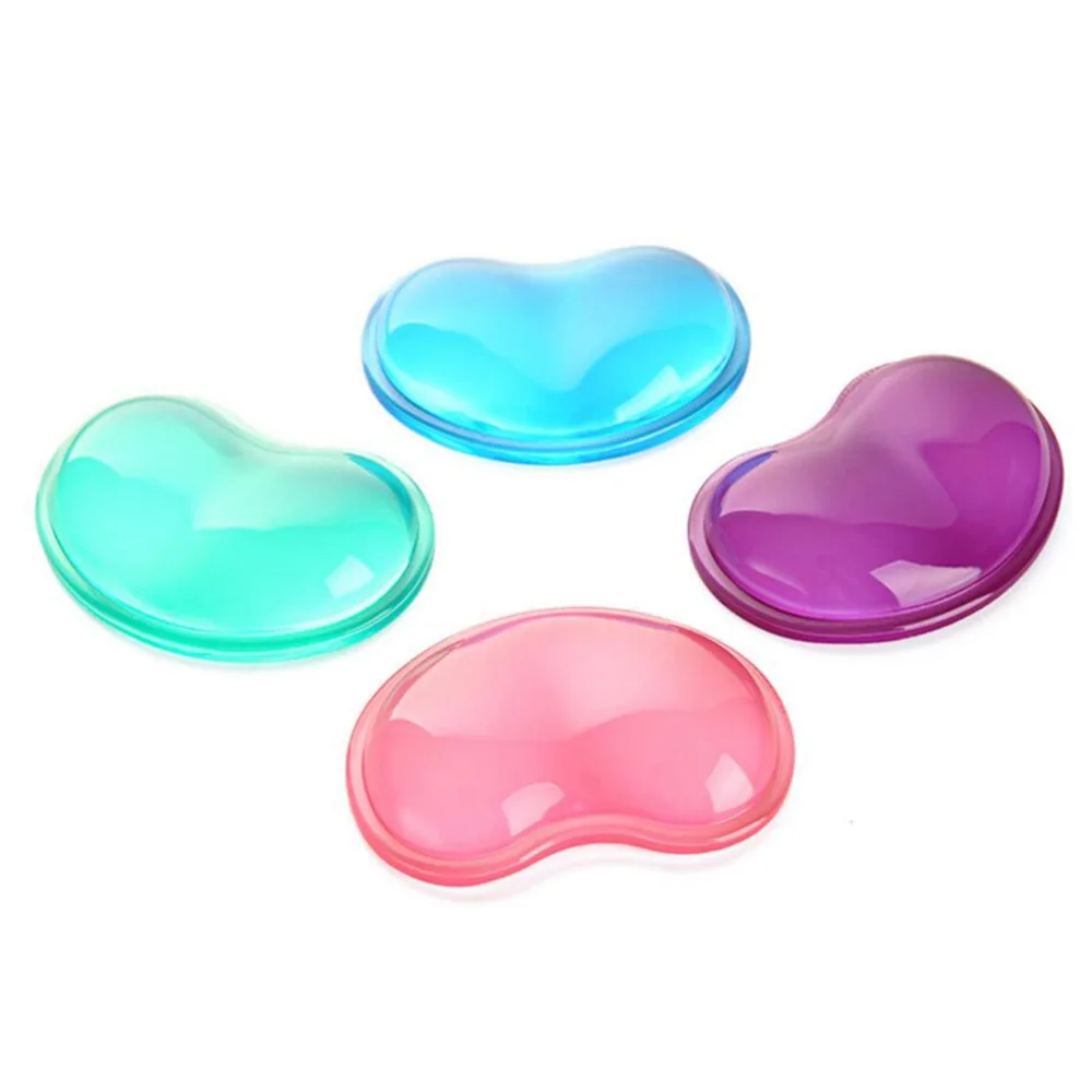 

3pcs With Wrist Rest Specialize Manufacturing Silicone Gel Rubber Mouse Pad Wrist Rest Set Support Laptop Computer Office