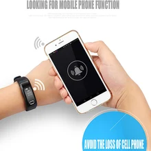 Хорошие продажи подарок на год смарт-браслет с 100 дней в режиме ожидания 0,71 дюймовым HD монитором под управлением Дисплей nRF51822 чип Мониторинг частоты сердечных сокращений