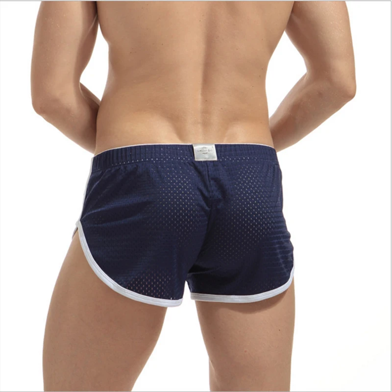 Дышащие быстросохнущие мужские спортивные штаны с низкой посадкой, для отдыха, для спортзала, пляжные спортивные свободные Свободные Штаны для бега, сексуальные и солнечные