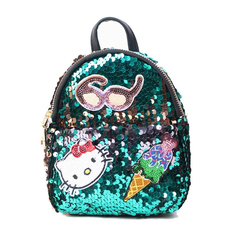 

2019 Glitter Women Sequins Backpack Teenage Girls Travel Large Capacity Backpacks Bags Bling Rucksack Children School Bags M493