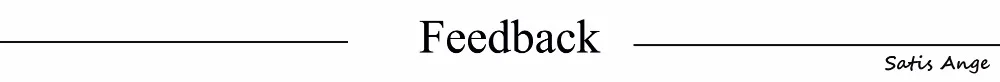 Feedback