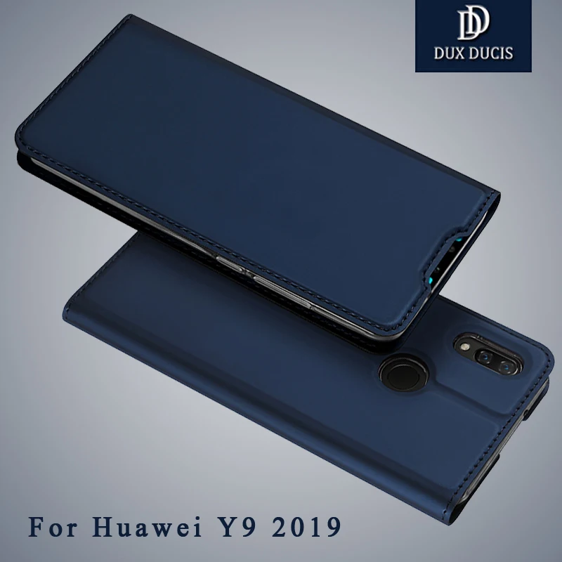 Y9 2019 чехол Dux Ducis кошелек Coque для huawei Desfrutar 9 Plus Флип кожаный чехлы | Мобильные