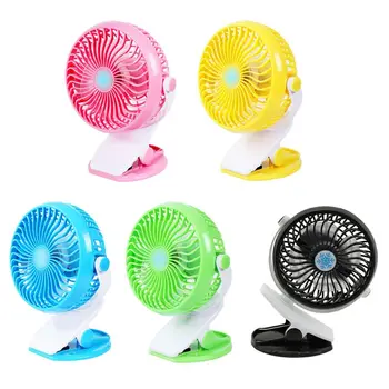 

360° Portable Clip USB Fan Mini Desk Fan Air Cooler Personal Cooling Fan For Pram Cot Car Outdoor Office Room
