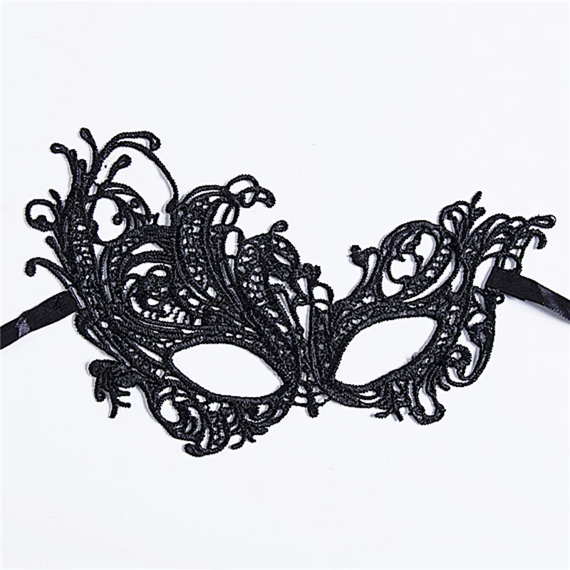 FAROOT сток Сексуальная Женская кружевная маска для лица маскарадный бальный костюм на Хэллоуин - Цвет: M