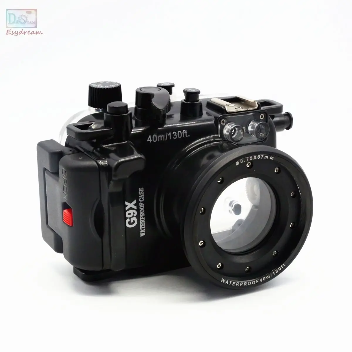 

Waterproof Underwater Housing Camera Housing Case for canon PowerShot G9X 24-100mm Lens