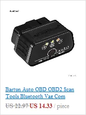 Авто OBD2 OBDII диагностический Bluetooth Автомобильный сканер тестер автомобиля Vag Com elm327 диагностический код считыватель сканирующие инструменты для Android