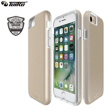 TOIKO х гвардии 2 в 1 случаях для Iphone 6 6S 7 8 Противоударно ТПУ PC задние панели для телефонов двойная защита Mobile Shell прочная Броня