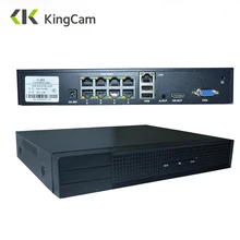 KingCam 4CH/8CH 5MP/4MP/1080 P 48V 802.3af POE NVR система видеонаблюдения комплект P2P ONVIF сетевой видеорегистратор для POE IP камеры