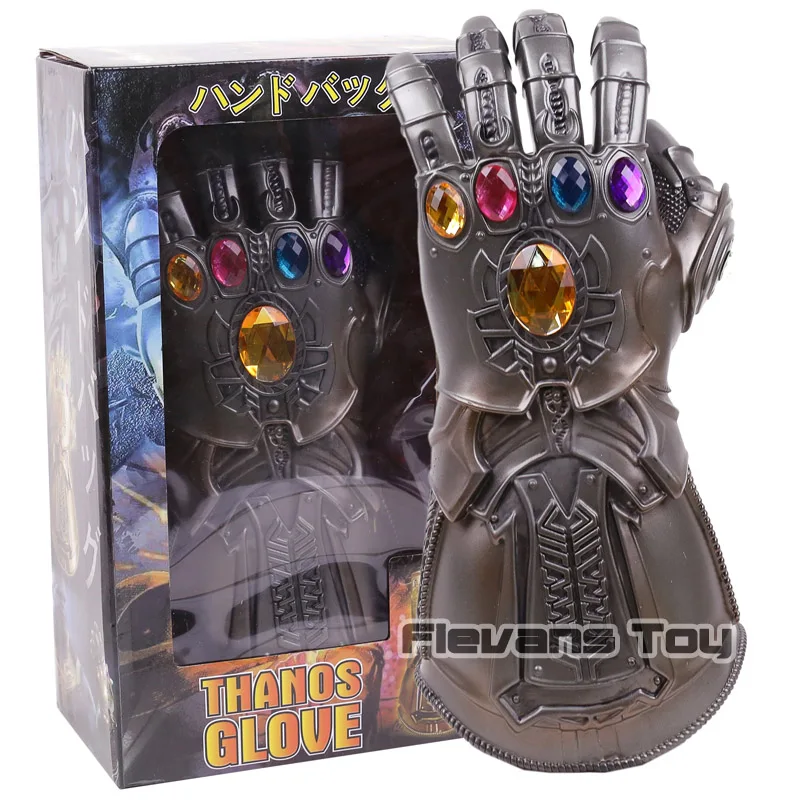 

Avengers Infinity War Thanos Cosplay Glove 1:1 The Infinity Gauntlet Collectible Model Toy with Light