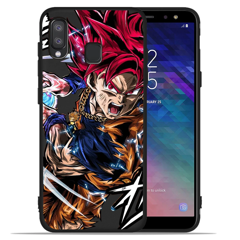 Dragon Ball Супер Saiyan Goku Vegeta Dragon чехол для телефона для samsung Galaxy A50 A20 A30 A40 A10 A70 M10 M20 Etui задняя крышка