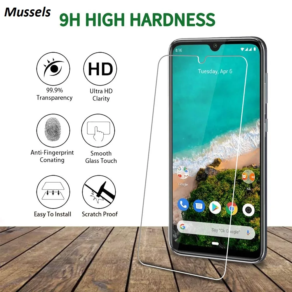 Защитная пленка для экрана Xiaomi Mi A3 из закаленного стекла HD с высокой